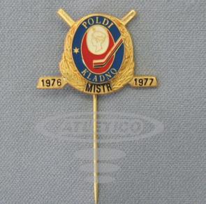Odznak POLDI mistři 76-77